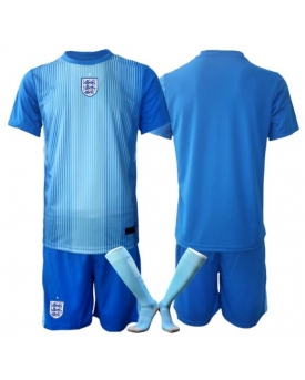 Billige Fotballdrakt England Keeper Replika Hjemmedraktsett Barn VM 2026 Kortermet (med bukser)